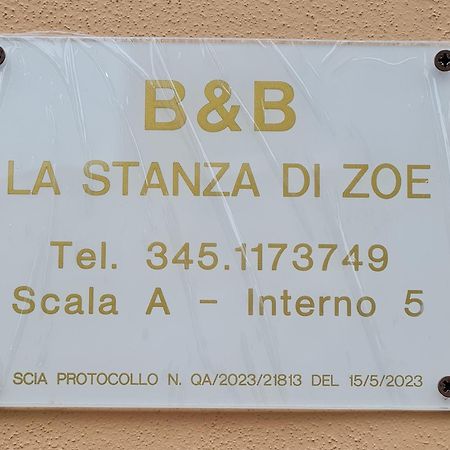 B&B La Stanza Di Zoe Рим Екстериор снимка